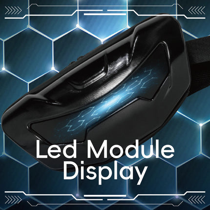 Motorcycle Riding Shoulder Bag LOY Moto Pocket LED Backpack Mobile Phone Bag Crossbody Bag Men Smart Display Backpack