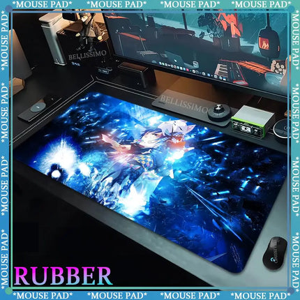 T_The E_Eminence in Shadow Cute desktop accessories Mouse Pad Kawaii Computer gamers Oversized Gaming 1200X600MM Desk mats Pad