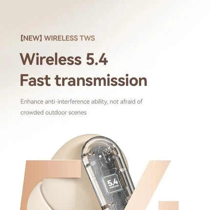 S510 Bluetooth  Wireless Touch Control Headphones HiFI Stereo Waterproof Earphone TWS Sports LED Display Headset with Microphone
