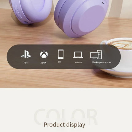 M5 wireless headphones, Bluetooth 5.3 HiFi stereo headphones, noise-cancelling gaming headphones, foldable headphones with micro