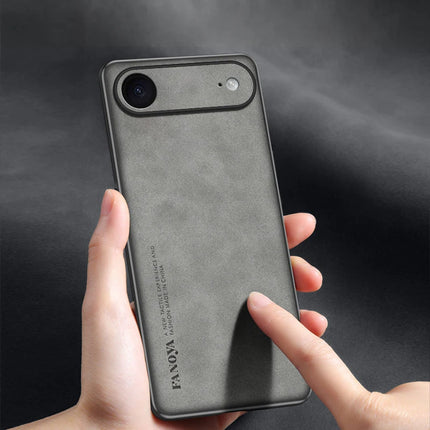 For iPhone 17 Air Skin Feel Shockproof Matte Leather Case Soft Back Cover Funda For iPhone 17 Air Pro Max Protector