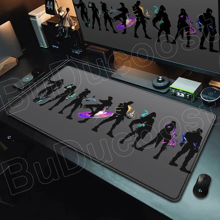 HD XXL MousePad Valorant Gaming Mouse Pad Large Home Desk Mats Keyboard Natural Rubber Non-slip Soft Office Carpet Mat Accessory