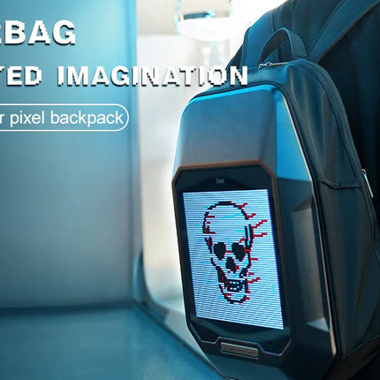 DIVOOM Cyberbag Innovative Smart LED Backpack LED locomotive backpack Display scree backpack Business travel Laptop Backpack