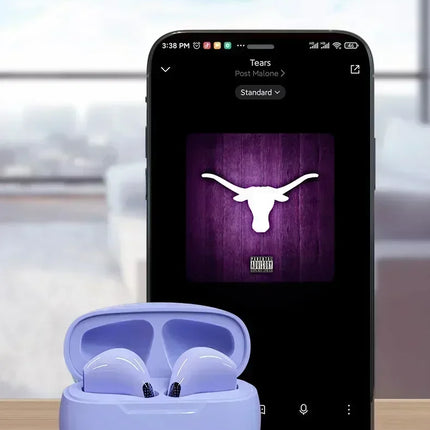 New TWS Wireless Headphones With Mic Fone Bluetooth Earphones Sport Earbuds Running Headset Apply to smartphones