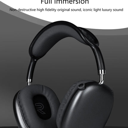 Wireless Over-Ear Headphones with ANC Noise Cancellation, Dual-Mode Design, Chip 5.4, Surround Sound, Button Control, Long Batte