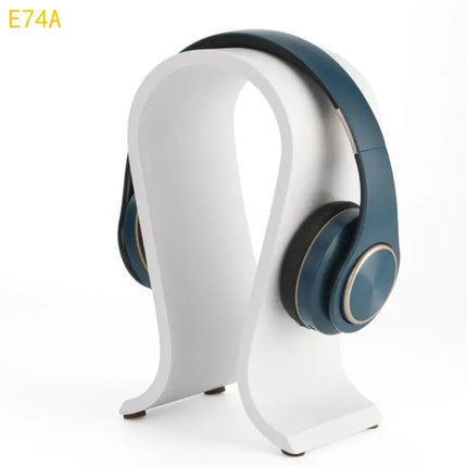 Wooden Headphone Stand Holder for Over Ear Headphones Universal Desk Display Hanger Stable Storage Organiser E74A