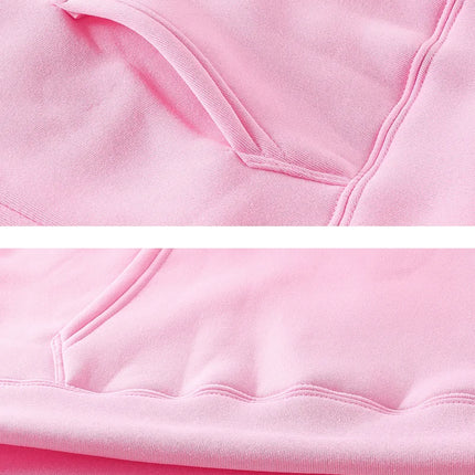 Men's Spring/Autumn American Heavy duty Fleece Hoodie 2024 New Oversize Trendy Brand Couple Coat Casual Long Sleeve Hoodie Hoodi