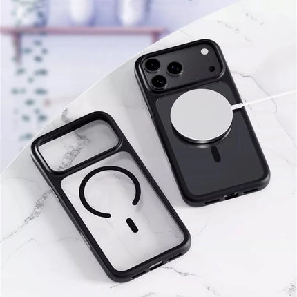 Clear Shockproof Magsafe Case For iPhone 17 Active Touch Camera Button Wireless Charging Protective Cover