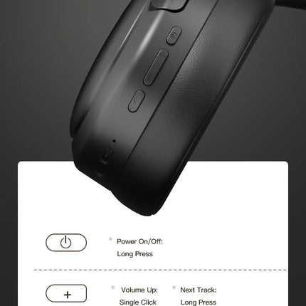 EOENKK Chioce Original SY-T8 Wireless Headphones Bluetooth 5.4 20h Long Battery Life Noise Reduction Gaming Headset With Mic