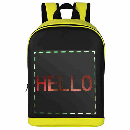advertising backpack LED Color Screen Customizable Backpack Travel Bag Pack School Bag for Men Women College Students backpack