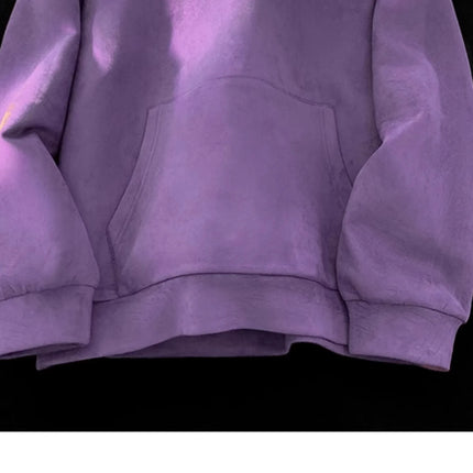 Men's Hoodie Classic Style Men's and Women's Clothing Autumn and Winter Casual Super Large Hoodie Sportswear Warm and Windproof