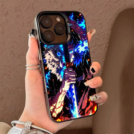 Demon Slayer Eyes Phone Case For iPhone 17   Matte Shockproof Back Anti Fall Matte Cover