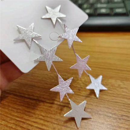 Beautiful Stars Long Earrings For Women Unique Statement New Fashion Jewelry Wholesale