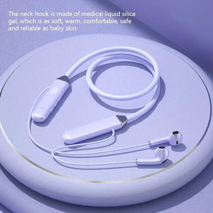 Wireless Neckband Bluetooth Earphones High Sound Quality Stereo Battery Display HD Voice Call Sports Headphones New Product 2025