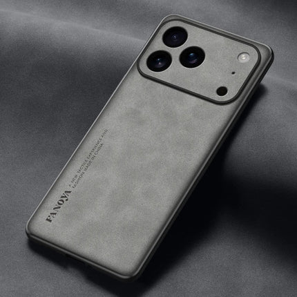 EUCAGR Luxury Sheepskin PU Leather Phone Case For iPhone 17Protect Stand Back Cover