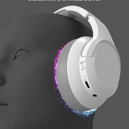 LDON Wireless Headphones Bluetooth 5.3 Hi-Res Audio Over Ear Headset Earphones