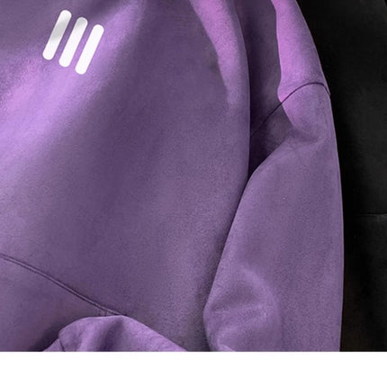 Men's Hoodie Classic Style Men's and Women's Clothing Autumn and Winter Casual Super Large Hoodie Sportswear Warm and Windproof