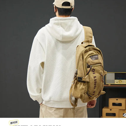 2025 New in Men's Hoodie Half Zip Long Sleeve Oversize Hooded Sweatshirt Male Spring Clothes Loose Fit Zip-up Golf Wear Big Size