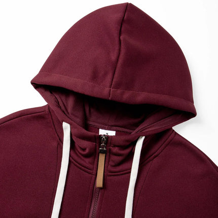 Men's Hoodie Zipper Warm Sweatshirts Fashion Men Casual Jacket Autumn Winter Outdoor Hoodie Pullover Male Sportswear Streetwear