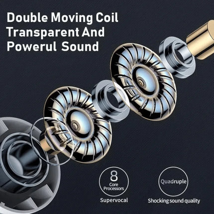 A5- New model Bluetooth wireless headphones, over-ear headphones, noise-canceling bass headphones