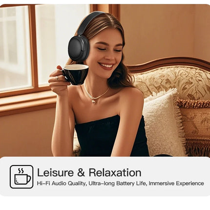 EOENKK Chioce Original SY-T8 Wireless Headphones Bluetooth 5.4 20h Long Battery Life Noise Reduction Gaming Headset With Mic