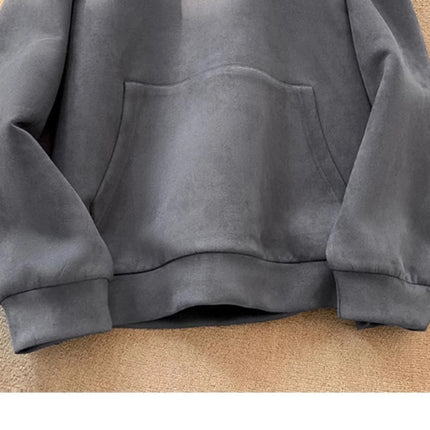 Men's Hoodie Classic Style Men's and Women's Clothing Autumn and Winter Casual Super Large Hoodie Sportswear Warm and Windproof