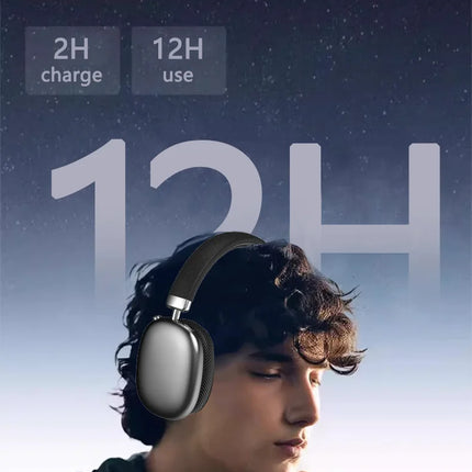 Original Over-Ear Wireless Bluetooth Headphones Noise Cancelling Microphone Gaming Head  Mounted Earphones Supports TF Card