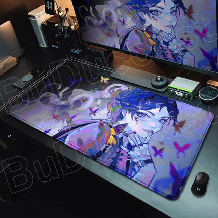 HD XXL MousePad Valorant Gaming Mouse Pad Large Home Desk Mats Keyboard Natural Rubber Non-slip Soft Office Carpet Mat Accessory