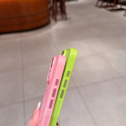 Cooling Heat Dissipation Magnetic Phone Case for iPhone 17 16 15 14 13 12 11 Pro Max Plus 17Pro Breathable Shockproof Back Cover