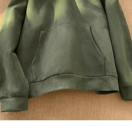 Men's Hoodie Classic Style Men's and Women's Clothing Autumn and Winter Casual Super Large Hoodie Sportswear Warm and Windproof
