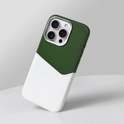 Card Holder Pocket MagSafe Leather Case Compatible with iPhone 17 Wireless Charging Protective Case