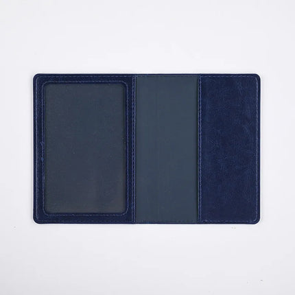 Passport Holder Cover Wallet Travel Essentials RFID Blocking Leather Card Case International Travel Must Haves Travel Accessorie