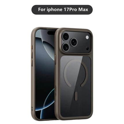 Clear Shockproof Magsafe Case For iPhone 17 Active Touch Camera Button Wireless Charging Protective Cover