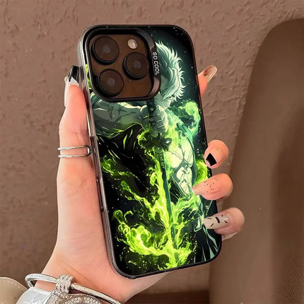 Demon Slayer Eyes Phone Case For iPhone 17   Matte Shockproof Back Anti Fall Matte Cover