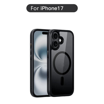 Clear Shockproof Magsafe Case For iPhone 17 Active Touch Camera Button Wireless Charging Protective Cover