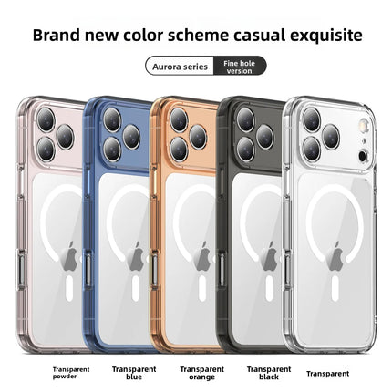 Transparent Magsafe Magnetic Phone Case for IPhone 17 Air 17 Pro Max Wireless Charging Shockproof Protective Hard Back Cover