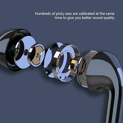 Wireless Neckband Bluetooth Earphones High Sound Quality Stereo Battery Display HD Voice Call Sports Headphones New Product 2025