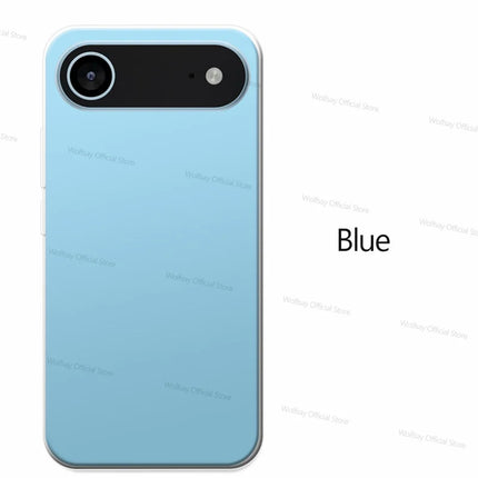 2in1 Matte TPU Case For iPhone 17 Cover PC + Silicone Shockproof Photo Holder Cover