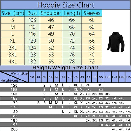 Man Hooded Sweatshirts All Season Daily Casual Sports Hoody Coats Home Outdoor Comfort Gym Fitness Hoodies Fashion Men's Clothes