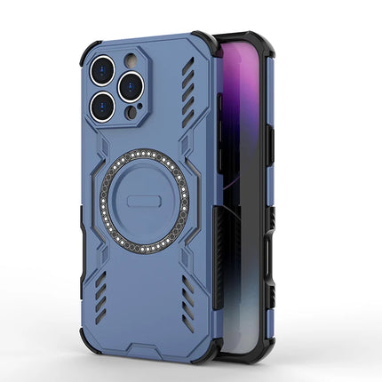 Tough Armor Heat Dissipation Phone Case For iPhone 17  Cover Magnetic Shockproof Shell Cases