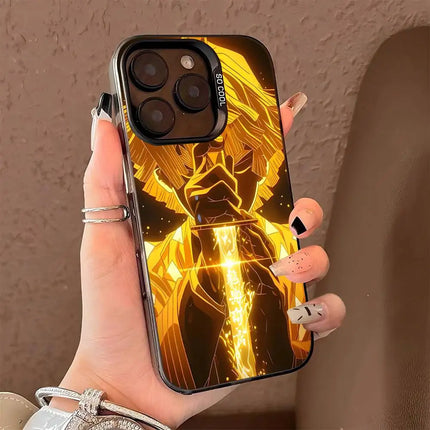 Demon Slayer Eyes Phone Case For iPhone 17   Matte Shockproof Back Anti Fall Matte Cover