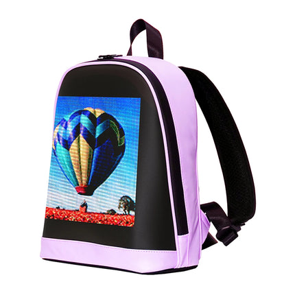 LED Advertising Backpack APP Control Advertising Business Bag Waterproof Outdoor Pixel Screen Bag School Bag for Outdoor Travel