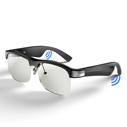 New M9pro Intelligent Bluetooth Glasses AI Translation Sports Cycling Fishing Polarized Multi functional Sunglasses Built in Cyc