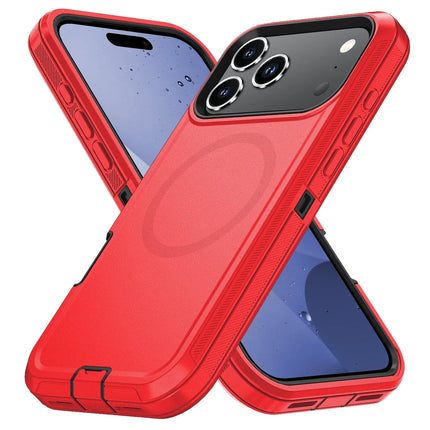 Heavy Duty Rugged Defender Cover for Official IPhone 17 Otter Armor Box for Magesafe Wireless Charge Case