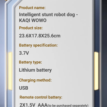Intelligent Robot Dog Funny Cute Electronic Robotics Remote Control Stunt Smart Robots For Children Boys Creative Birthday Gifts