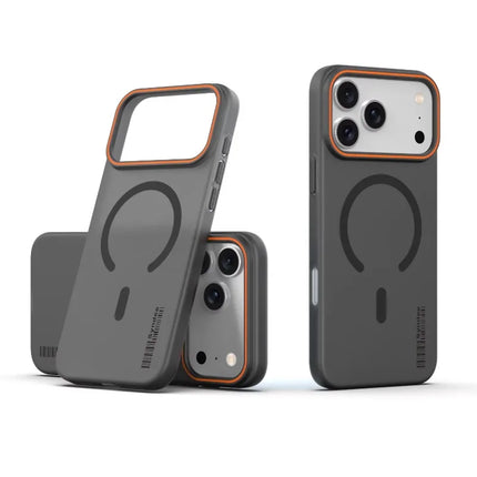 Luxury Translucent Matte Magnetic Phone Case For iPhone 17 Magsafe Wireless Charging Anti-Drop Protect Cover