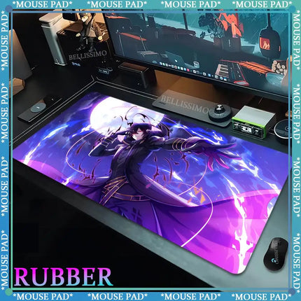 T_The E_Eminence in Shadow Cute desktop accessories Mouse Pad Kawaii Computer gamers Oversized Gaming 1200X600MM Desk mats Pad