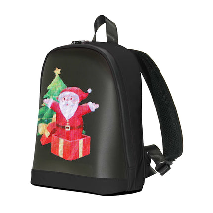 LED Advertising Backpack APP Control Advertising Business Bag Waterproof Outdoor Pixel Screen Bag School Bag for Outdoor Travel