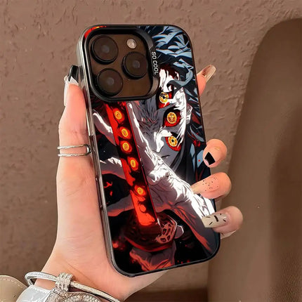Demon Slayer Eyes Phone Case For iPhone 17   Matte Shockproof Back Anti Fall Matte Cover