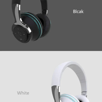 Wireless Bluetooth Headphones Hi-Res Audio Over The Earphone Bluetooth 5.3 Wired Dual-mode Headset with Microphone AUX Cable